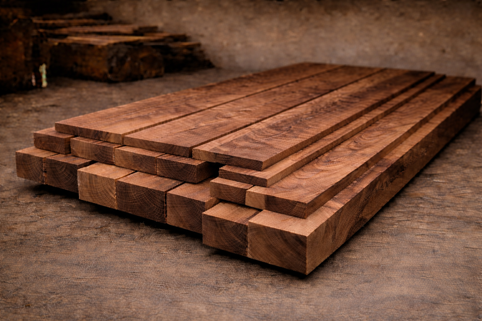 Curly Walnut - Dimensional Lumber