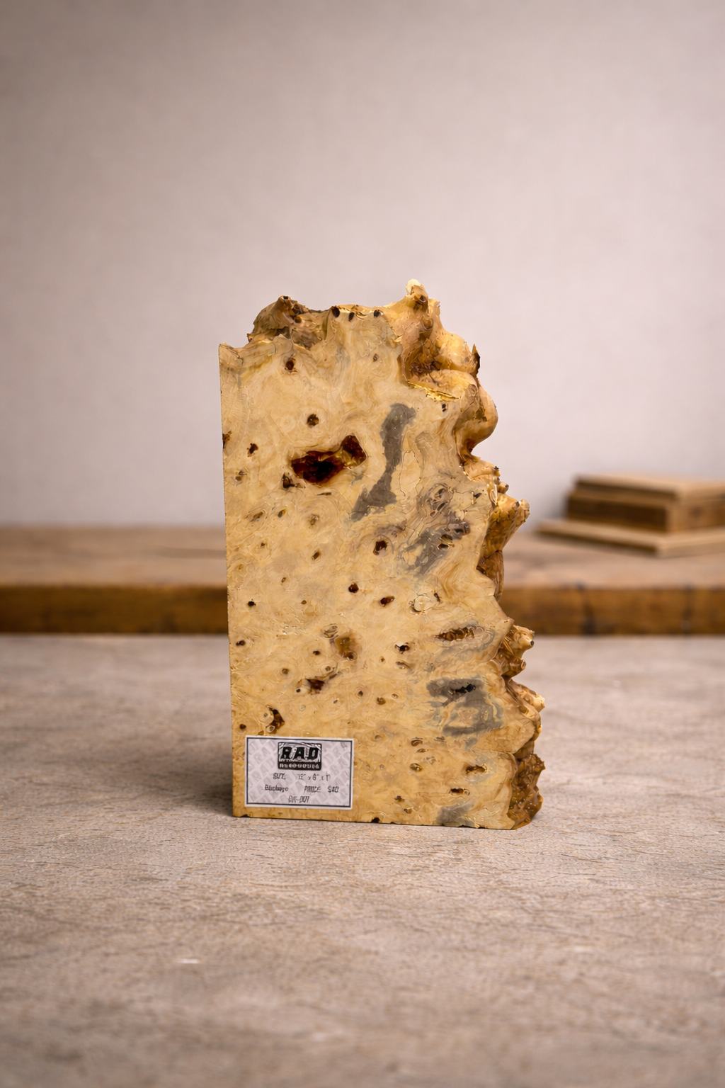 Buckeye Burl Craft Wood