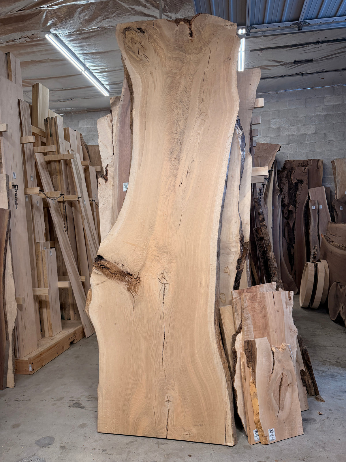 White Oak Live Edge