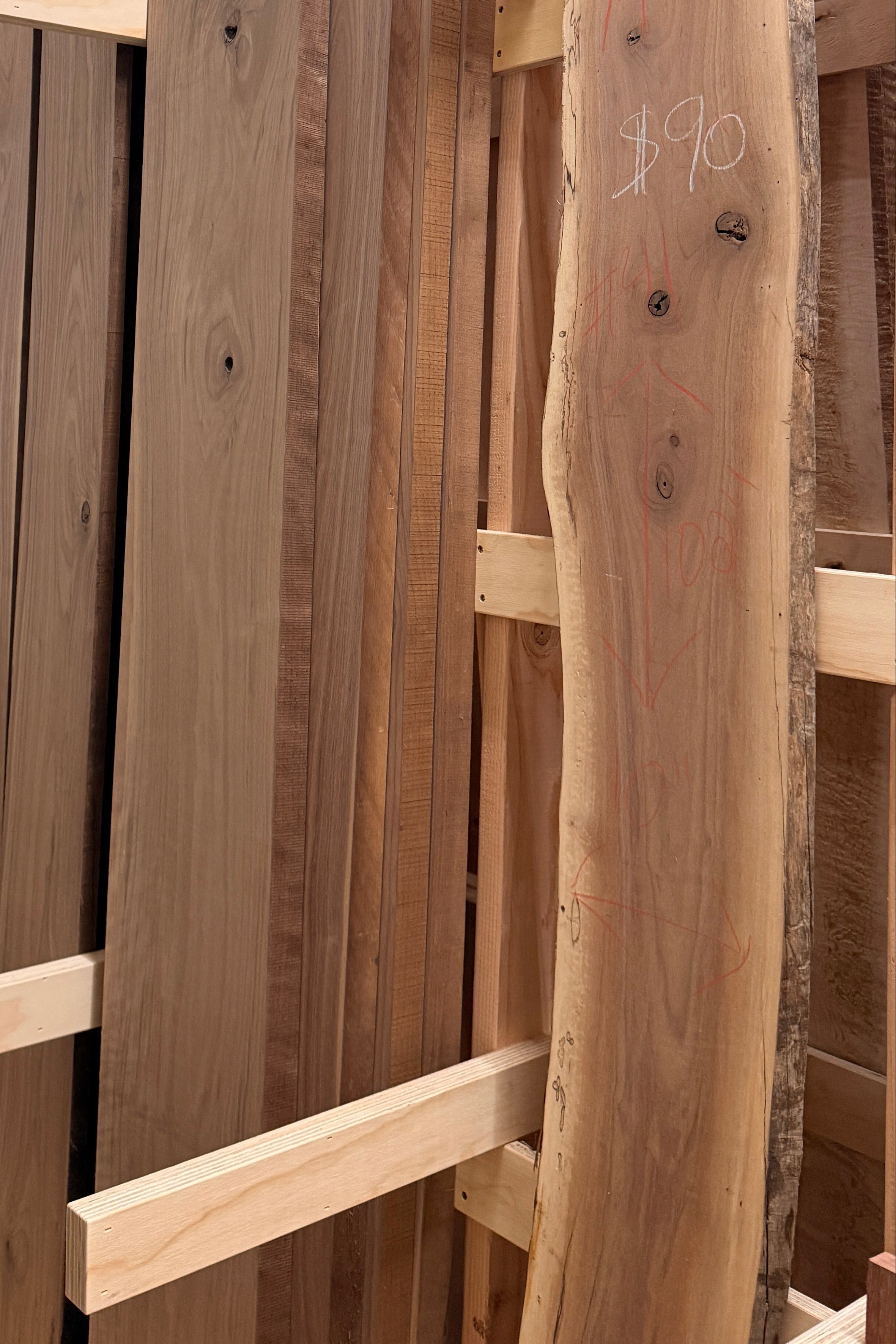 5/4 Live Edge Walnut