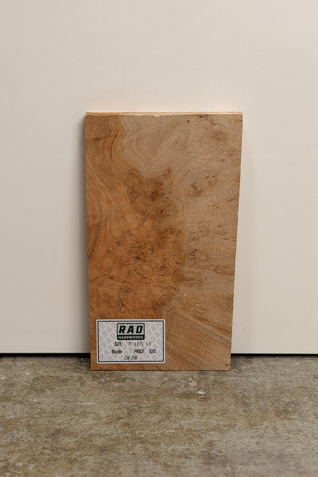 Curly Maple Craft Wood