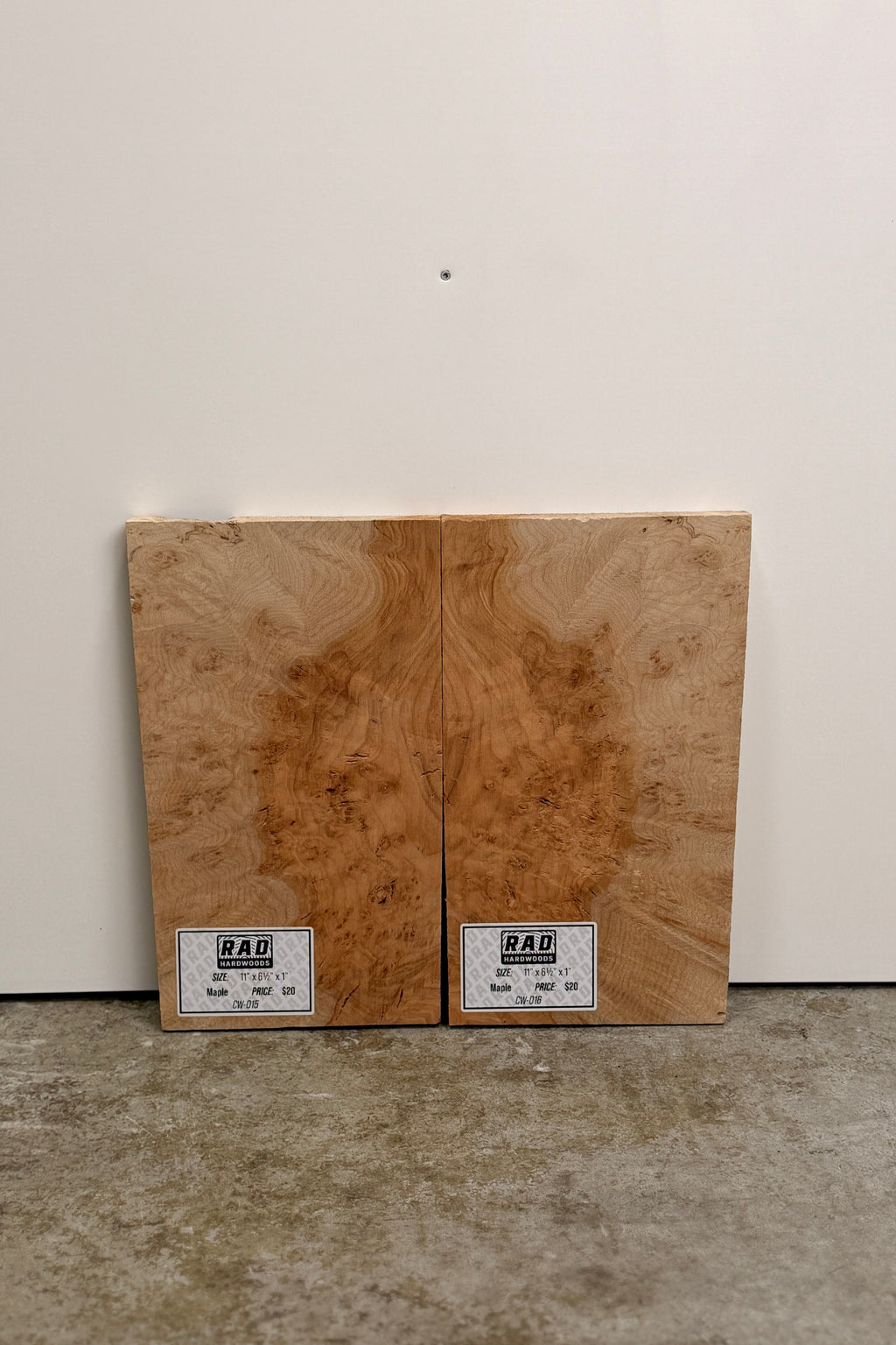 Curly Maple Craft Wood