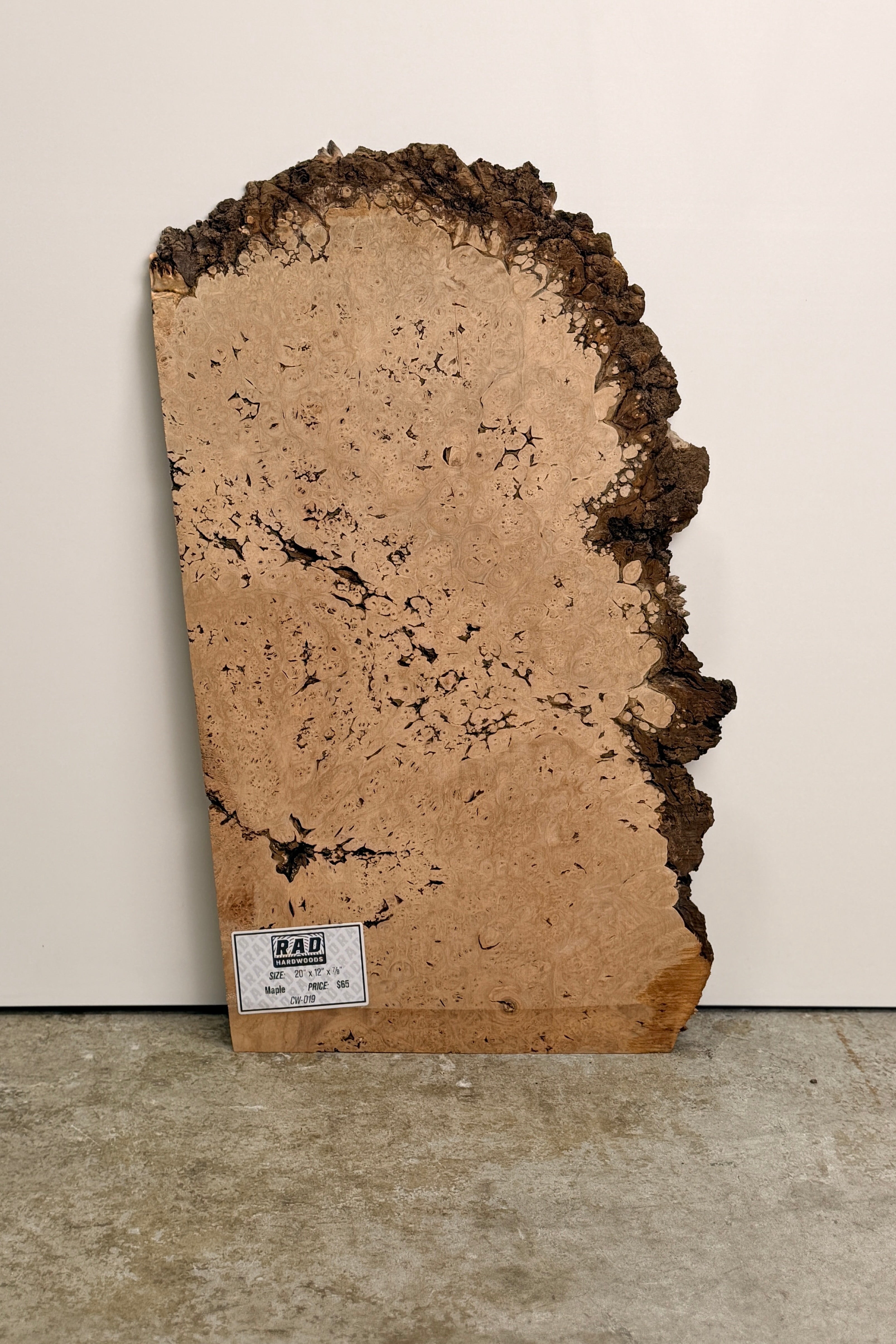 Maple Burl Craft Wood