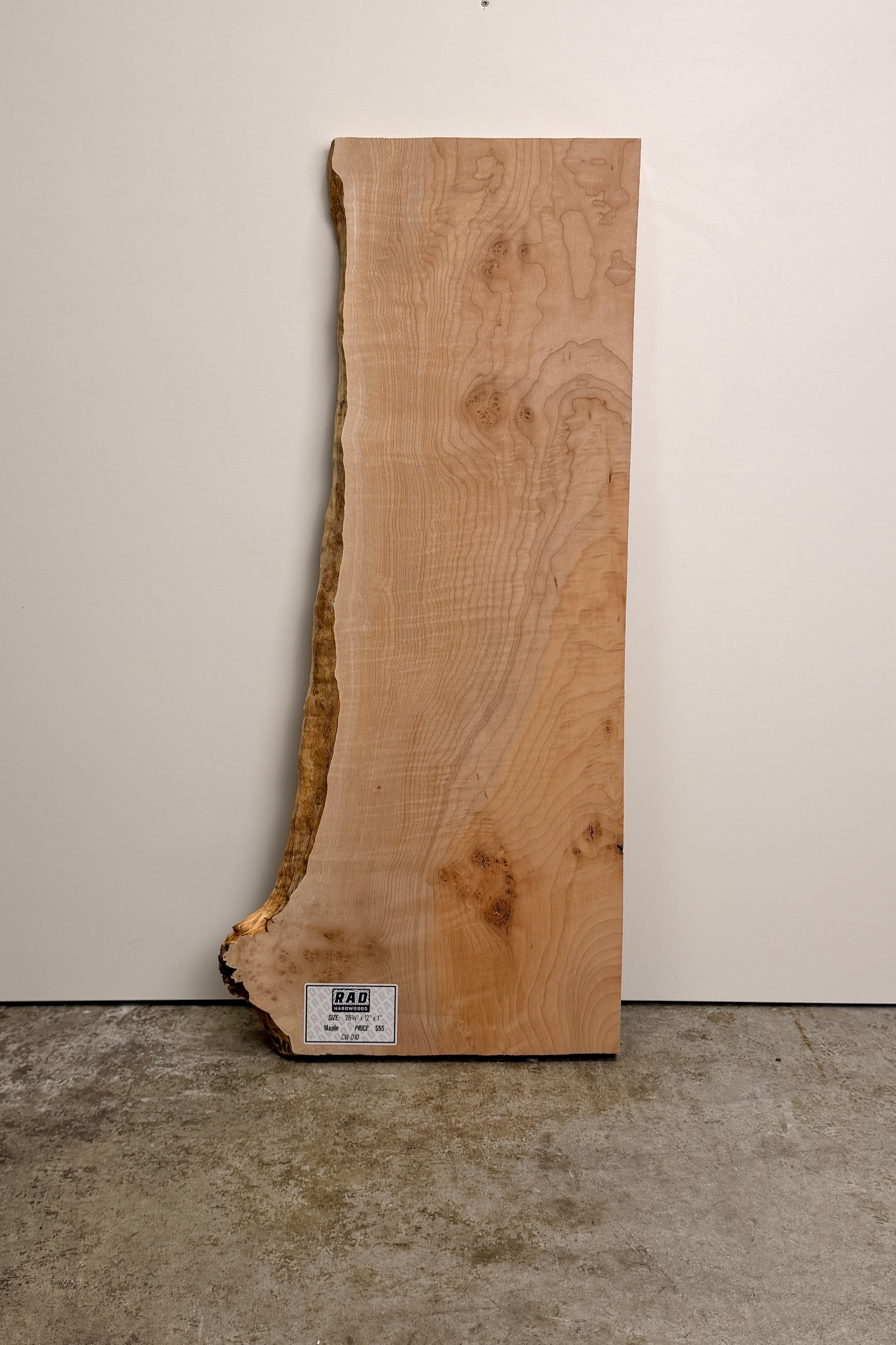 Curly Maple Craft Wood