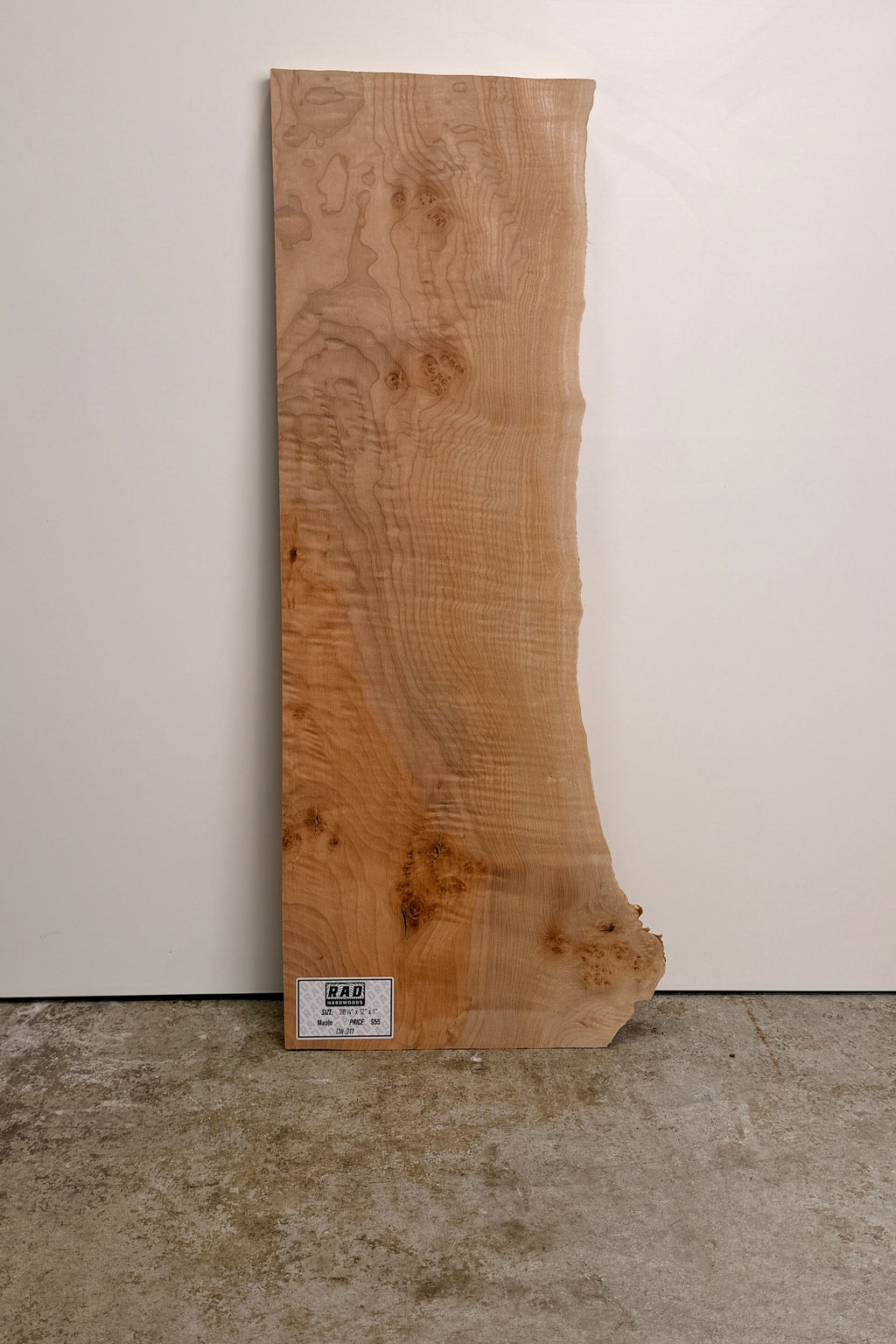 Curly Maple Craft Wood