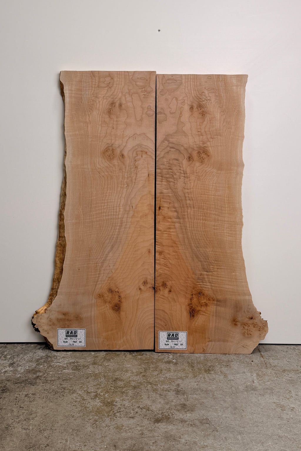 Curly Maple Craft Wood